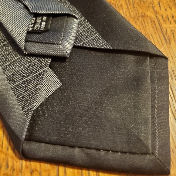 Balmain Black Abstract Silk Tie - Picture 4 of 5